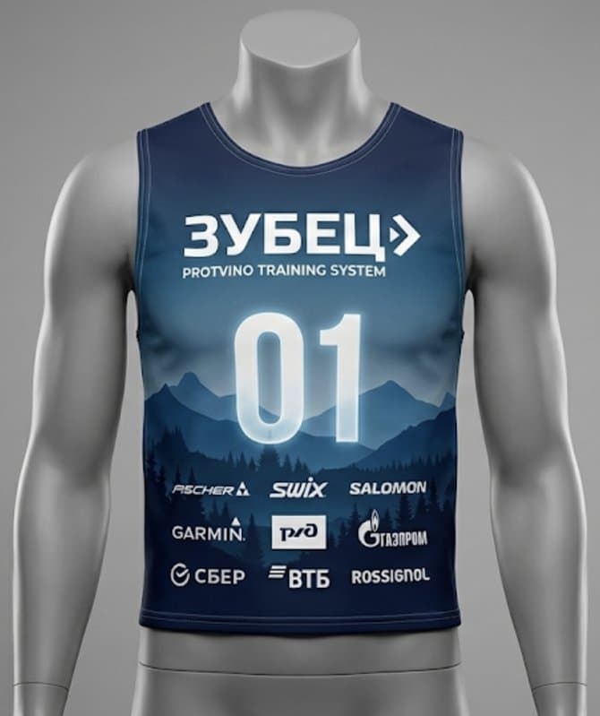 Биб мужской (тёмный)